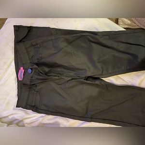 Edikted black leather pants